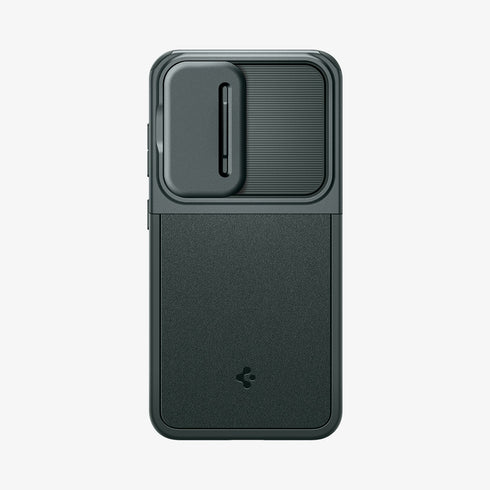 ACS07313 - Galaxy S24 Ultra Case Optik Armor in Black showing the back